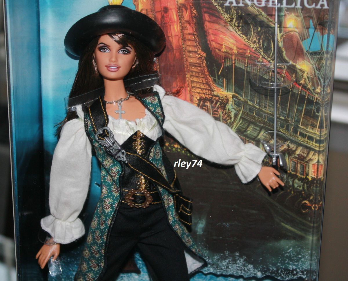 BARBIE ANGELICA PENELOPE CRUZ PIRATES OF THE CARIBBEAN NEW MINT