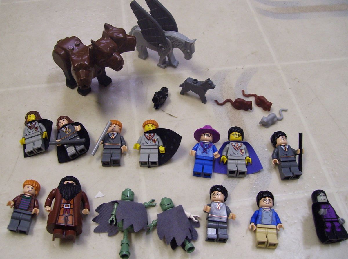 Harry Potter Legos Mini Figures Dog Animals Lot