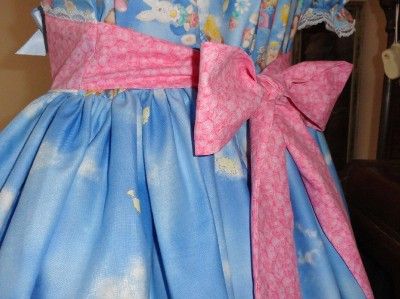 Adult Sissy Baby Dress Bears N Bunnies by Annemarie