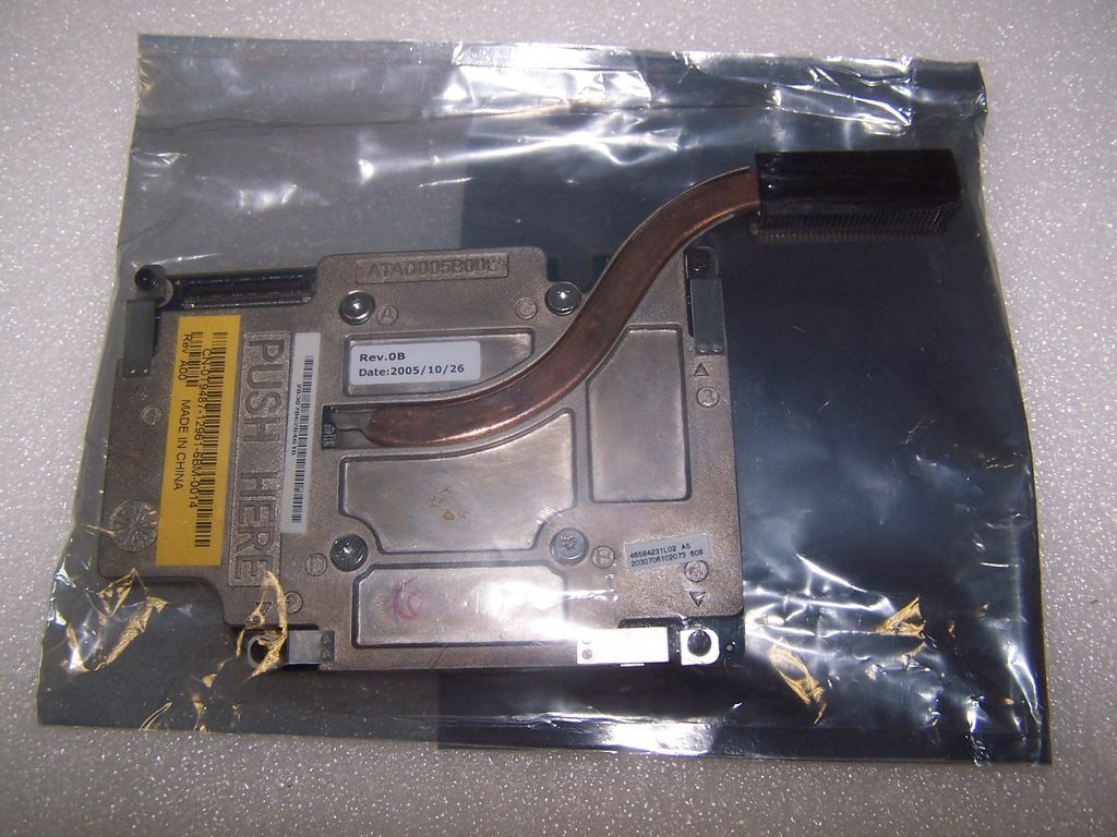 dell d810 m70 ati m24 x600 128mb graphics video card