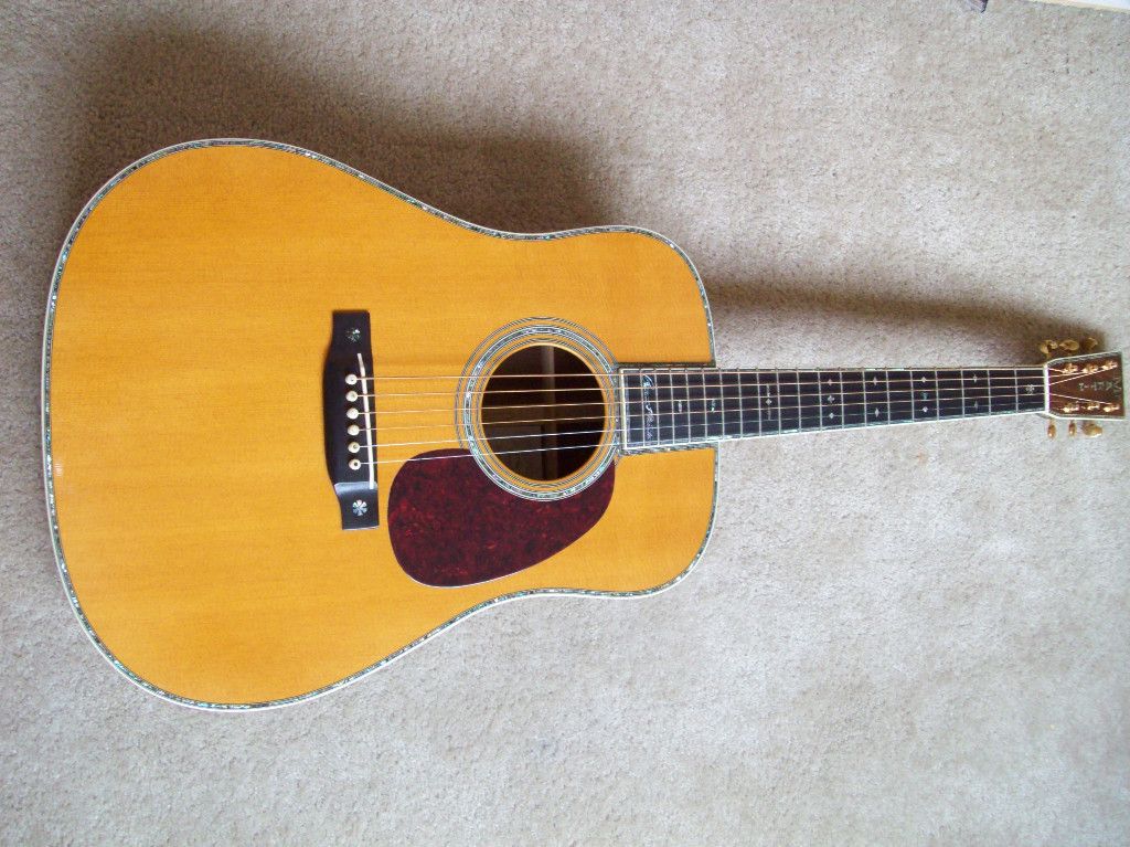 1996 D 45 Martin Deluxe 200th Anniversary Guitar