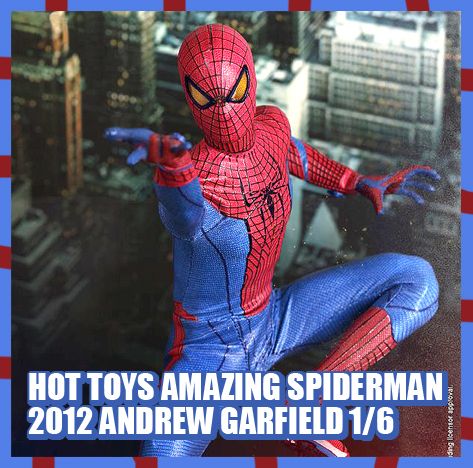   Amazing Spiderman Marvel Peter Parker Andrew Garfield 1 6 New