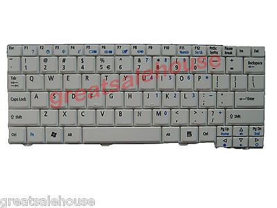 NEW Genuine ACER eMachines 250 EM250 Series Laptop US Keyboard White