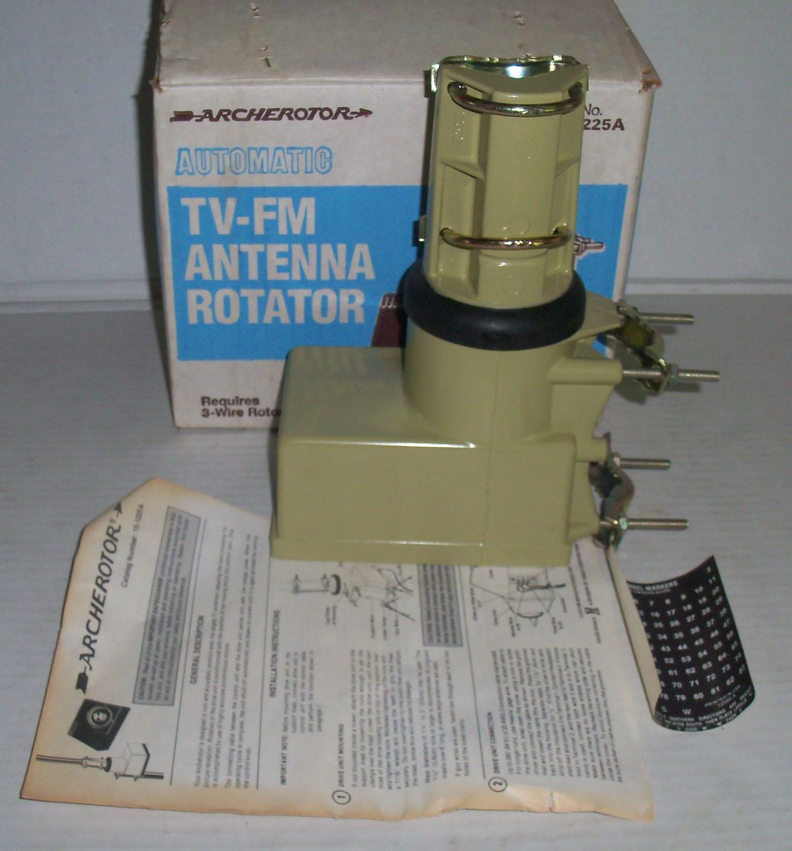 New Archerotor Antenna Rotor Rotator TV FM