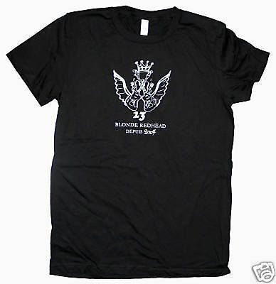 RARE Blonde Redhead Womens T shirt 2007 Tour / deerhoof interpol lp 