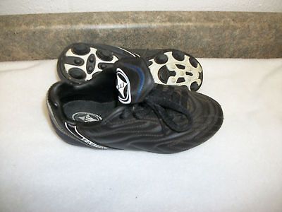 girls boys toddler soccer cleats size 12 easton brand black