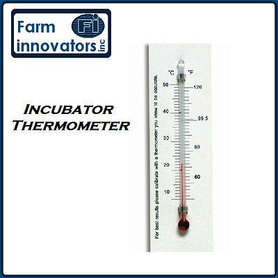 FARM INNOVATORS 3600 F&C THERMOMETER FOR CHICKEN POULTRY QUAIL EGG 