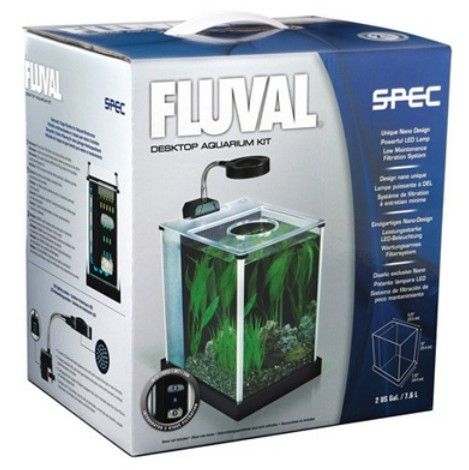   Hagen FLUVAL SPEC Aquarium Nano Desktop Aquarium Tank Kit 10510 ~SALE