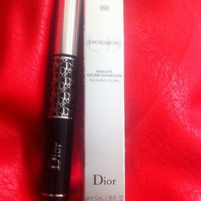 dior show buildable mascara 090 noir black 0 38 oz