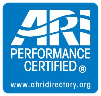 All of our Heat Pumps are fully tested and certified by ARI. Our 