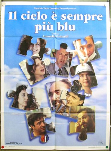 DM90 Asia Argento Cielo Sempre Piu Blu 2sh Poster Italy