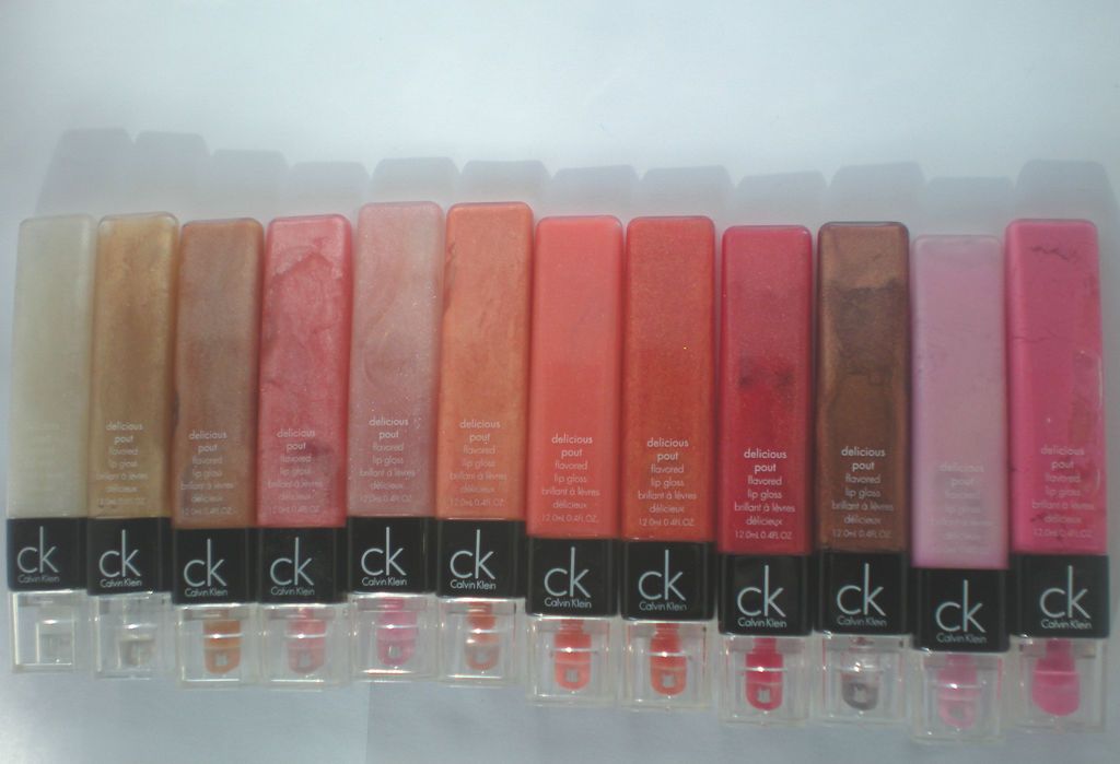 CK CALVIN KLEIN original delicious pout flavored lip gloss 12ml (not 