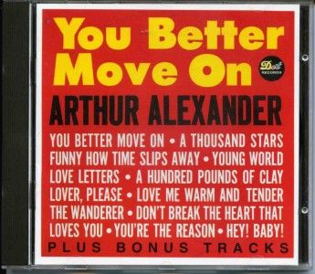 Arthur Alexander CD   You Better Move On New / Sealed 20 