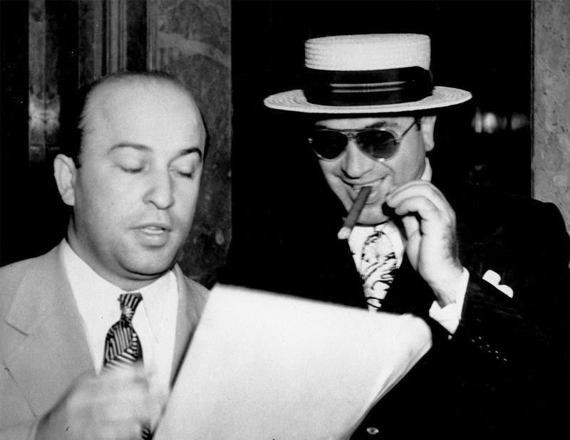   CRIME BOSS 1941 MIAMI FLA PHOTO AL CAPONE ALCATRAZ PROSTITUTION