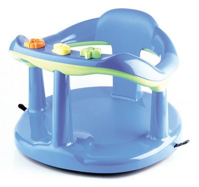    THERMOBABY JUVENILE SOLUTIONS BABY BATH SEAT TUB SINK CHAIR BLUE