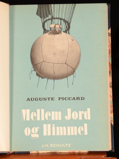 1948 Mellem Jord OG Himmel by Auguste Piccard Science Weather 