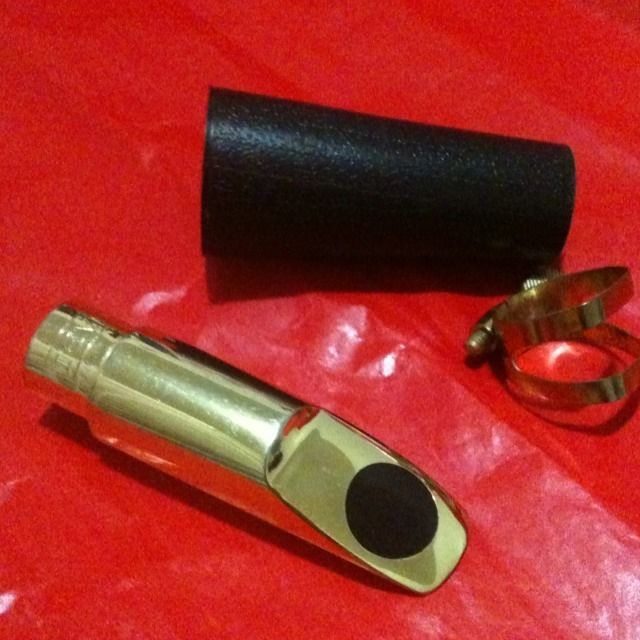 BARI 6 USA GOLD PLATED SOPRANO SAX MOUTHPIECE