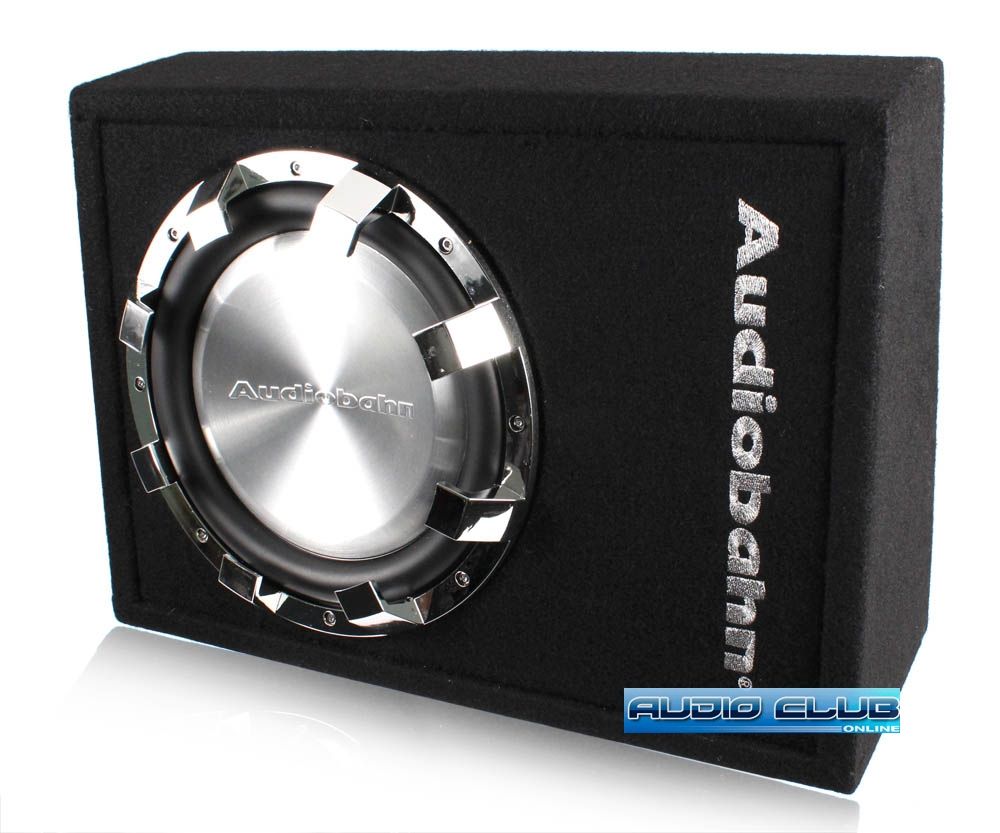 Audiobahn 10 660W Max SEALED Shallow Mount Car Stereo Subwoofer 