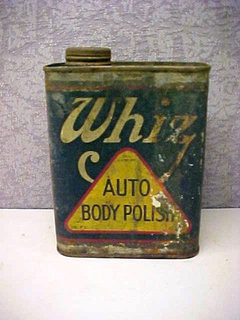 NOS  Whiz  Auto Body Polish Texaco Gulf Sinclair Sohio