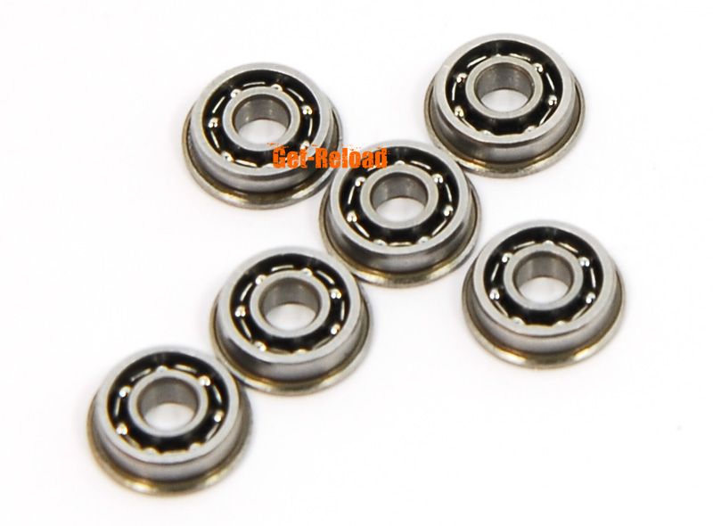 SHS Airsoft Full Steel 8mm Ball Bearing Bushing 6pcs