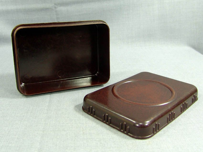 1930s Art Deco Bakelite Jewelry Trinket Box Photo Frame