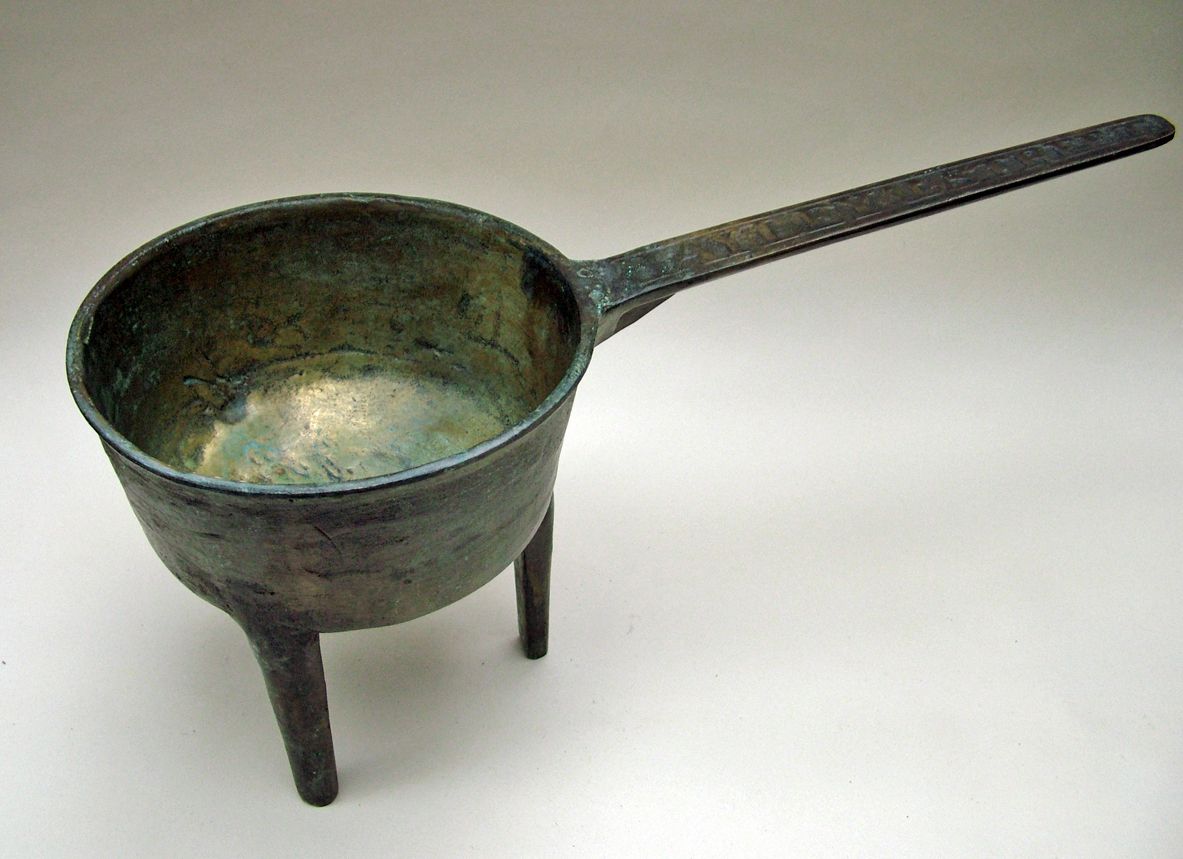 Bronze Tripod Footed Skillet Bayley Street