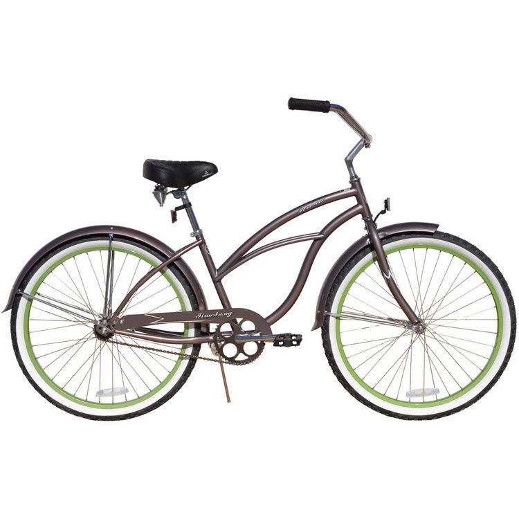 Beach Cruiser Bike, Firmstrong URBAN BOUTIQUE 26 Womens CHARCOAL w 