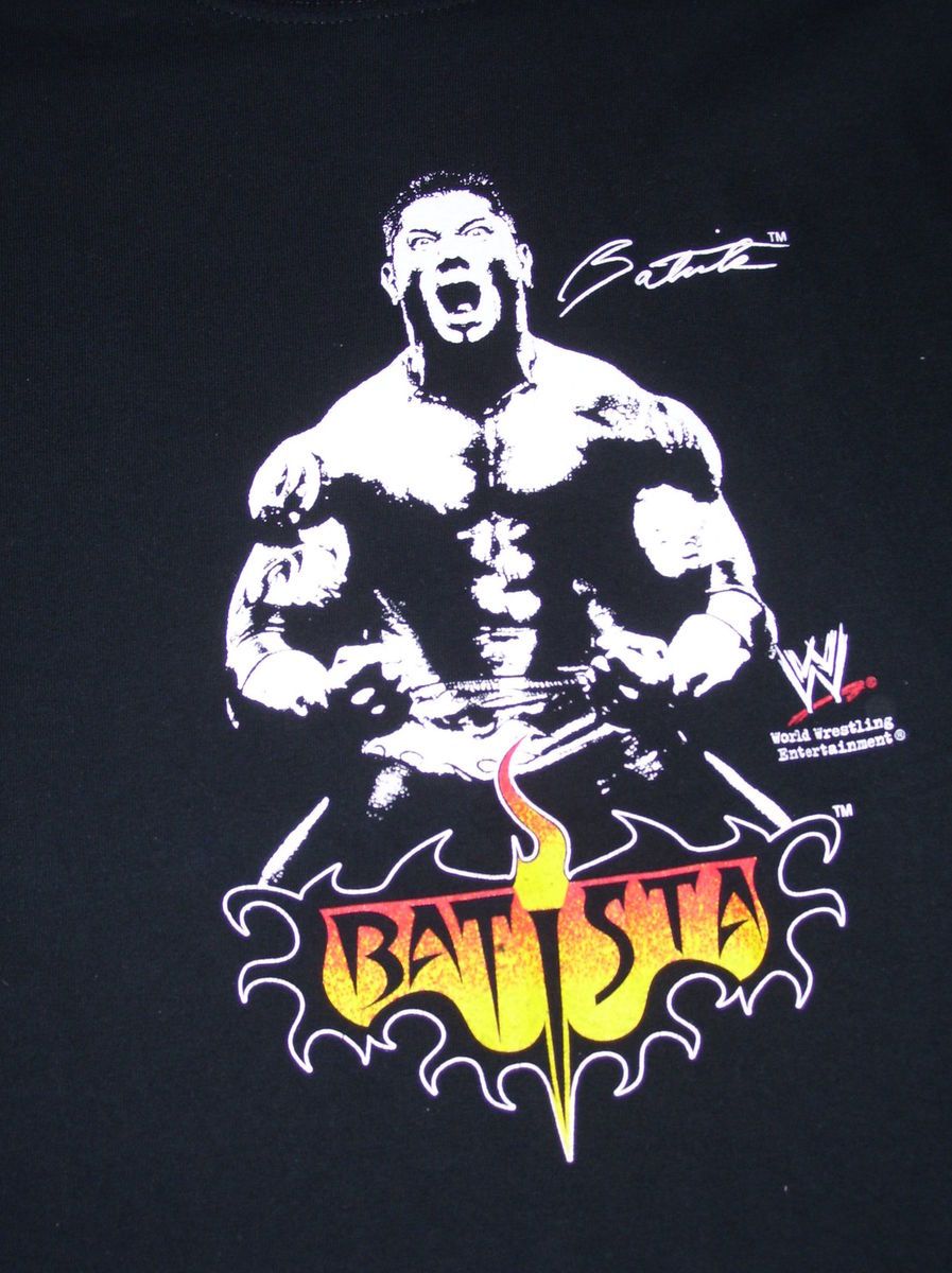 WWE Batista Wrestling T Shirt Mens Medium