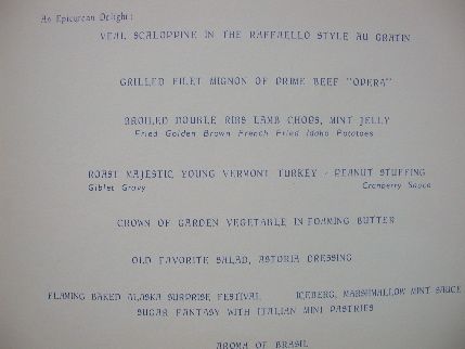 Cruise SHIP Menu Lot SS Rotterdam SS Raffaello 1960 70s