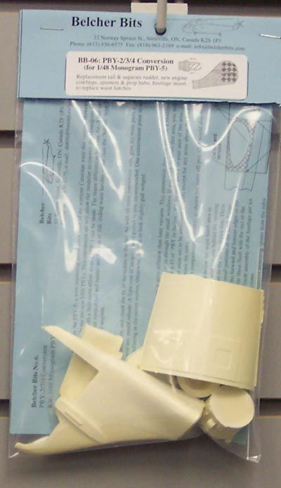 Belcher Bits 1/48 PBY 2/3/4 Conversion Set BB 06