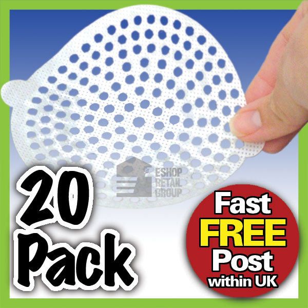 Basin Sink Bath Disposable Plughole HAIR TRAP   Avoid Blocked Shower 