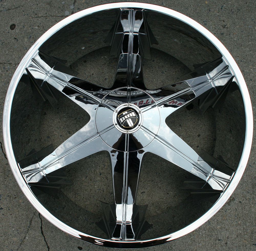 Dub Big Homie 3 26 Chrome Rims Wheels Chevrolet Trailblazer 26 x 9 5 