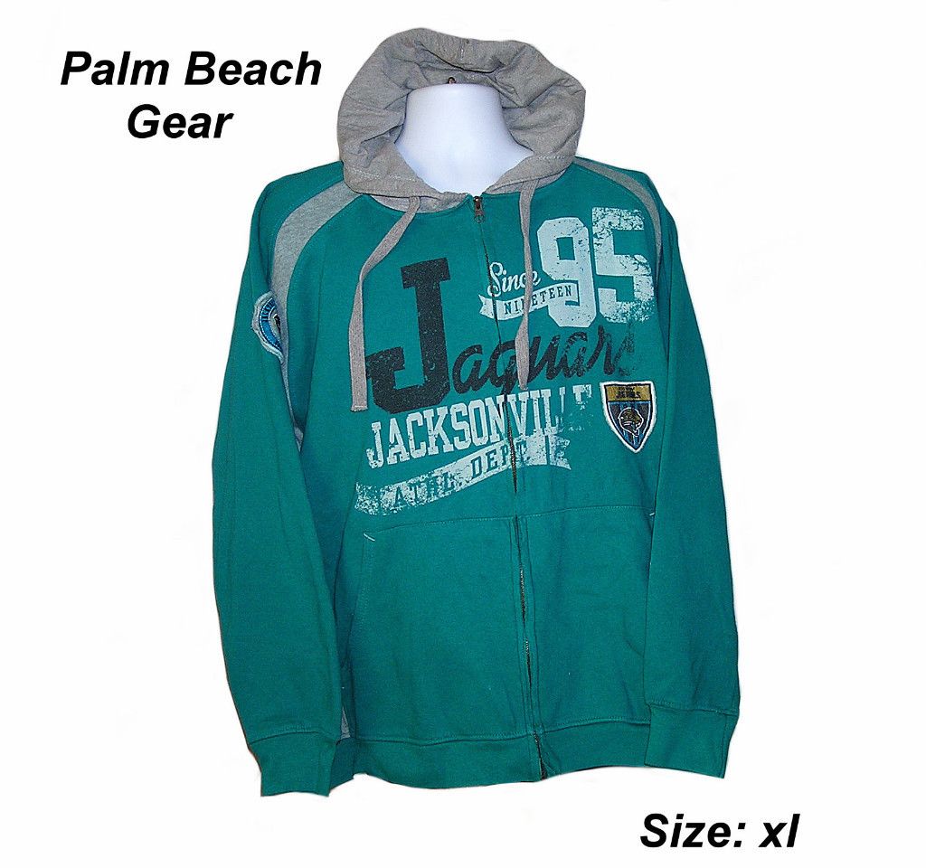 Jacksonville Jaguars NFL Retro Hooded Sweatshirt XL Hot List CLOSEOUT 