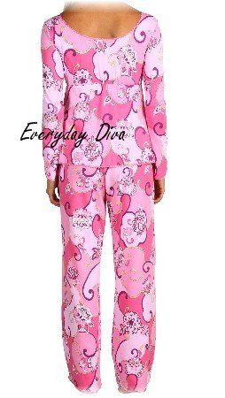 New $145 Bedhead Pajamas Lounge Set XL Raspberry Abbey Road Stretch 