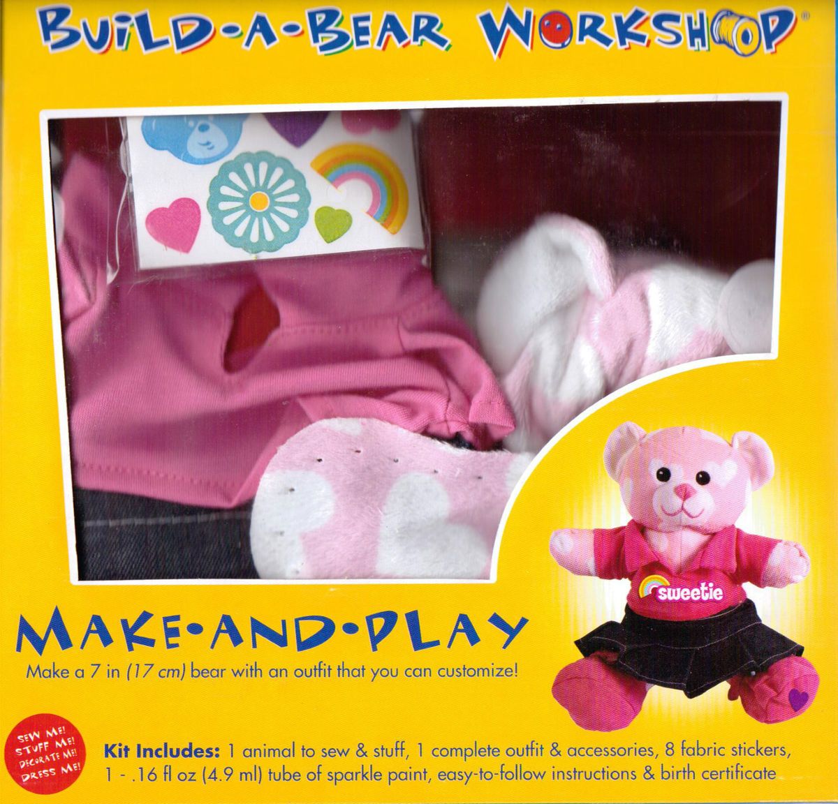 Sweetheart Bear Make Play Build A Bear Workshop