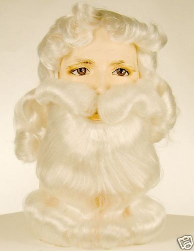 Santa Wig Beard Washable Bargain Set Xmas Costume Prop