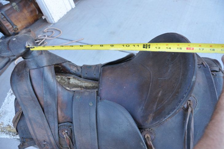 Old Vintage Cowboy Western Saddle Joe Beeler Estate