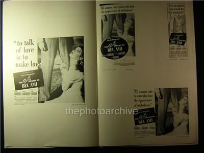 1939 The Private Affairs of Bel Ami Movie Pressbook Campaign Book OS62 