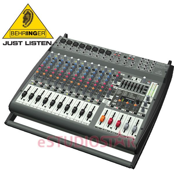 Behringer EUROPOWER PMP4000 1600 Watt 16 CH Powered Mixer PMP 4000 New 