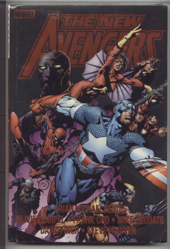 New Avengers Vol 2 Hard Cover SEALED Bendis Deodato