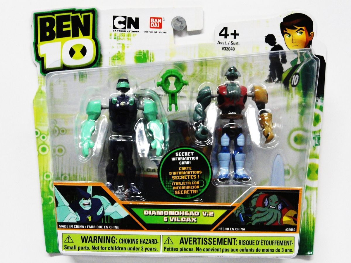 Ben 10 Diamondhead V 2 Vilgax Action Figure