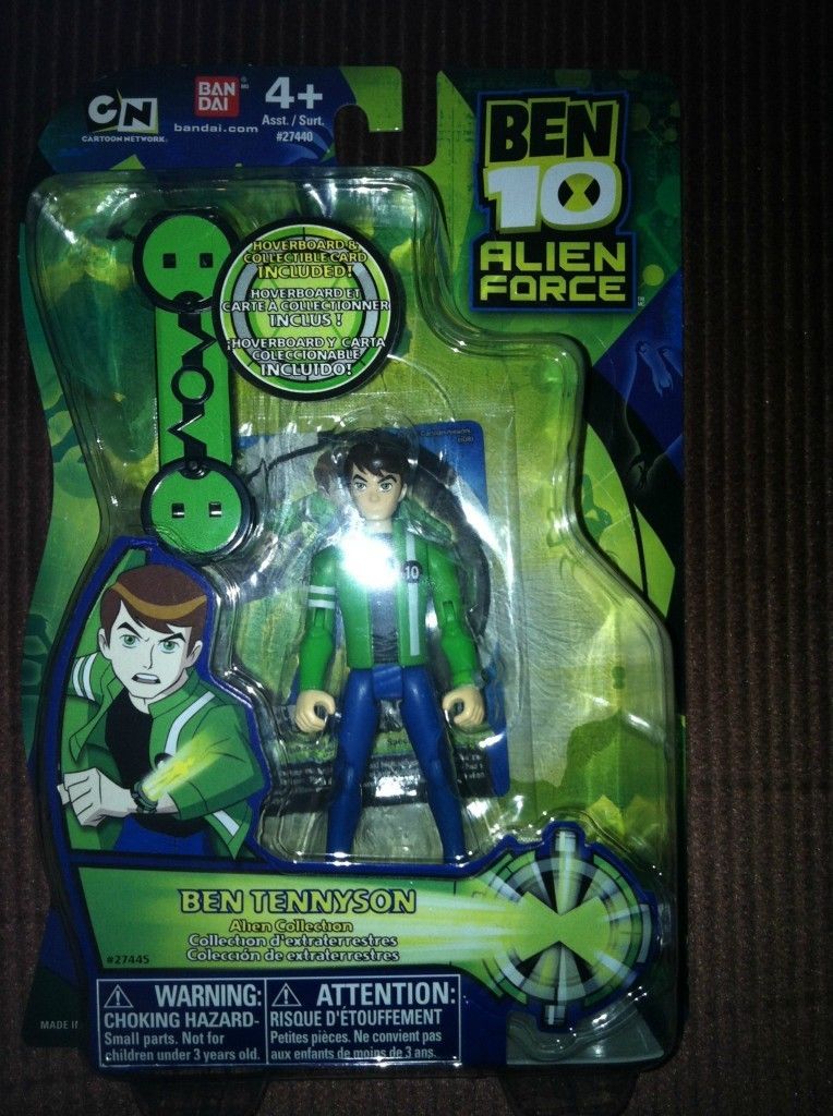 Ben 10 Alien Force BEN TENNYSON Wave 4 Alien Collection 2009 Bandai 