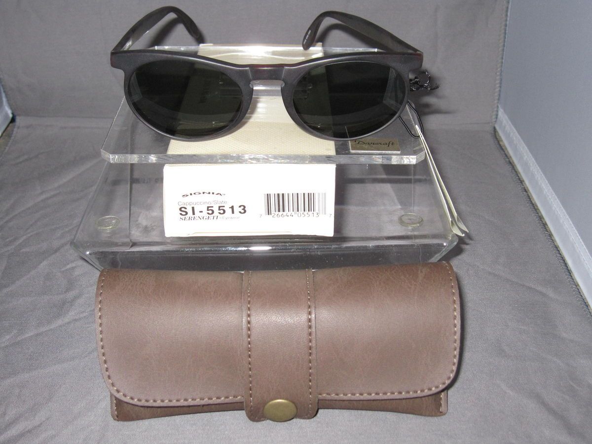 Serengeti Sunglasses Signia Cappuccino Slate SI 5513