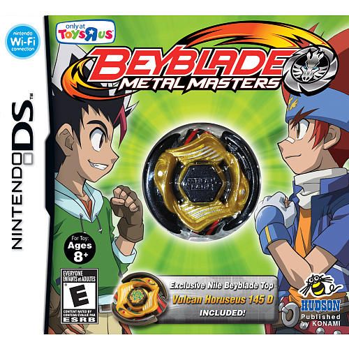 BEYBLADE METAL MASTERS WITH EXCLUSIVE VULCAN HORUSEUS 145D