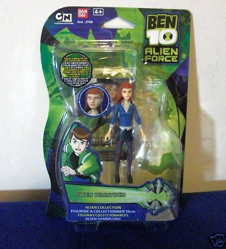 Ben 10 Alien Force RARE Gwen Tennyson Light Eyes Figure