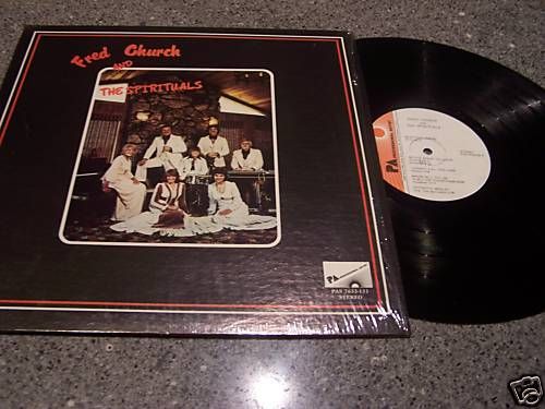 Fred Church The Spirituals LP Bethalto IL