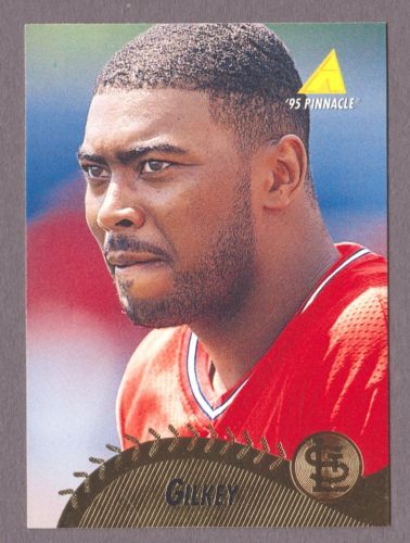 Bernard Gilkey 95 Pinnacle Cardinals 62 EX NMT