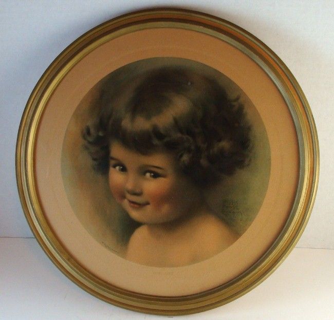 1930s Mischief Bessie Pease Gutmann Signed Artist Print Gutmann 