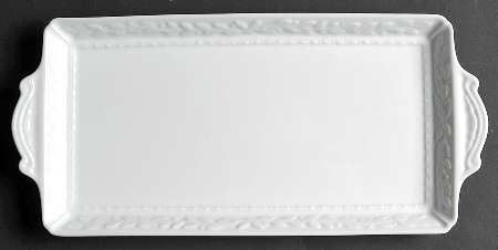 manufacturer bernardaud pattern louvre piece rectangular tray size 