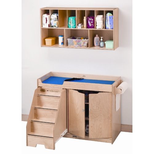 Jonti Craft Right Changing Table with Stairs Combo 5143JC